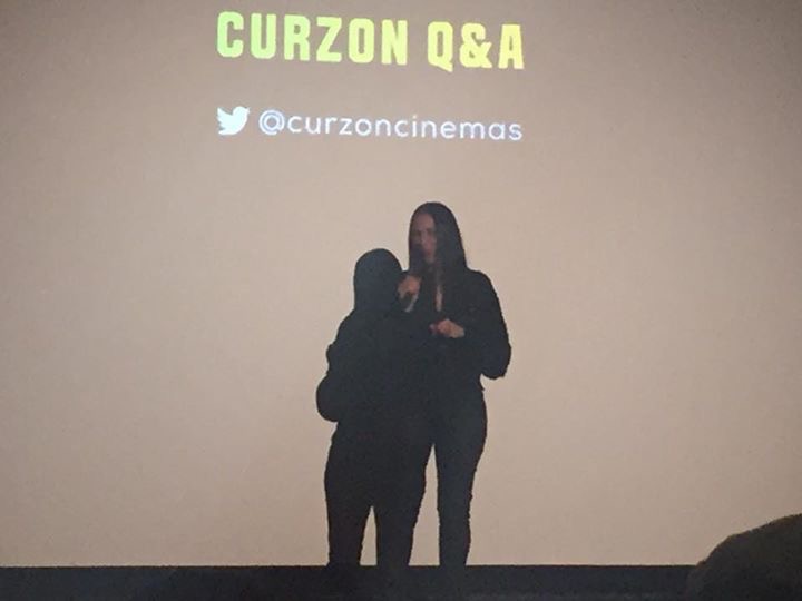 Claire Bueno moderates moderates Q&A at the Curzon Soho for Hacienda documentary, Do You Own The Dancefloor.